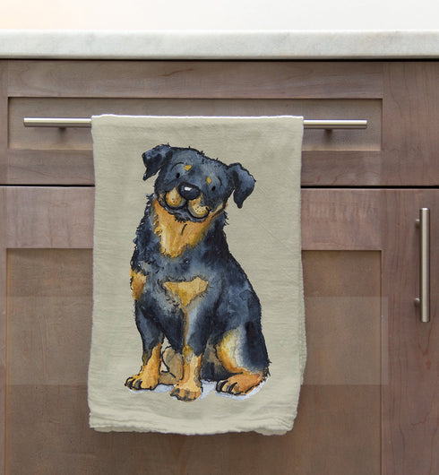 Rottweiler Tea Towel